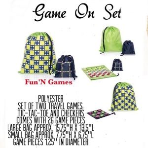 Thirtyone new with out bag game on set